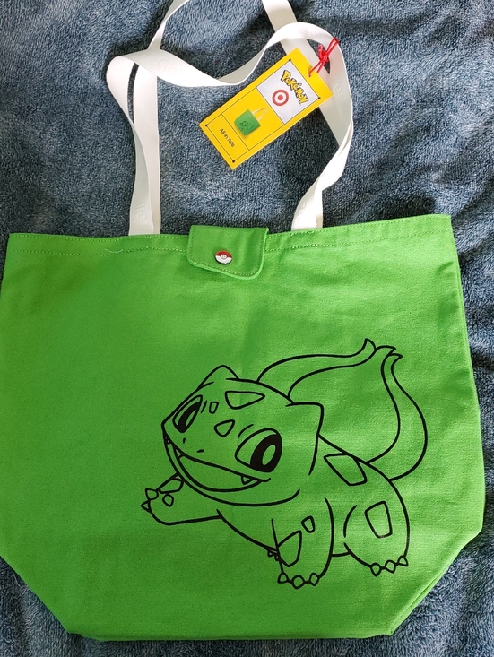 Pokemon Handbags - Pokemon x Target Bulbasaur Green Foldable All-in Tote Bag